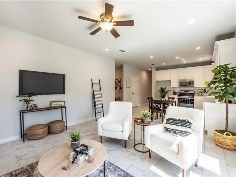 Single Family Living Room in Austin Texas